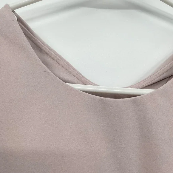 Athleta XL High‎ Neck Cross Back Tank Top Activewear Athletic Blush - Picture 3 of 9